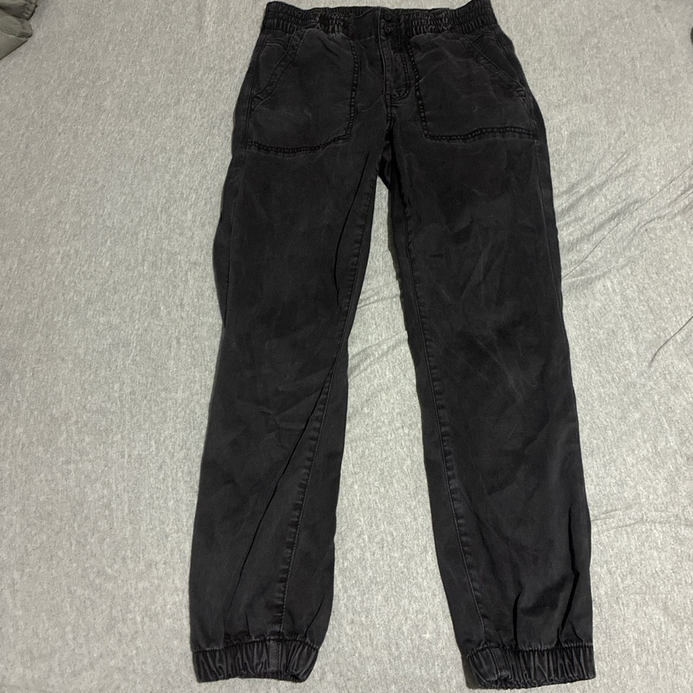 Aerie Charcoal Jogger Pants